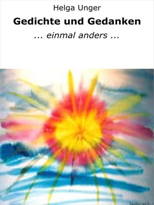 cover image of Gedichte und Gedanken